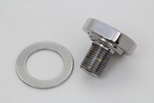 Load image into Gallery viewer, Fork Top Tube Plug Flat Chrome 1986 / UP FLST 1984 / UP FXST 1980 / 1986 FXWG 1977 / 1984 FL 1979 / UP FLT 1979 / UP FLT