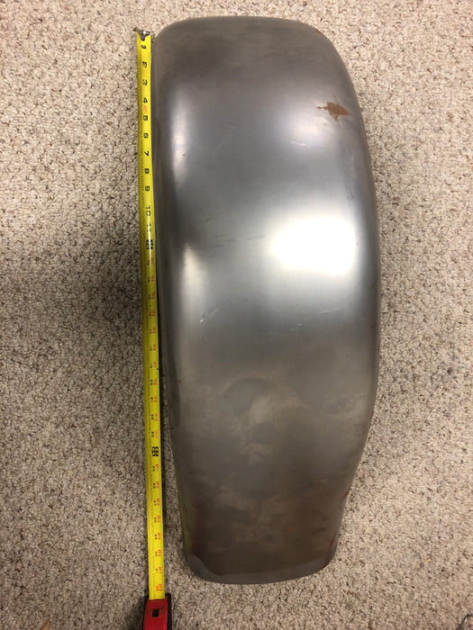 Wide FL Length Rear Fender Universal Fit 9" Wide Cut & Drill To Fit Steel