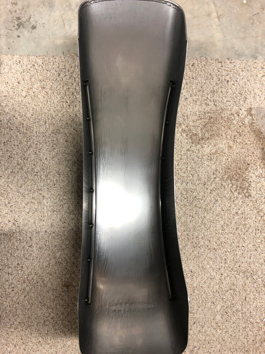Wide FL Length Rear Fender Universal Fit 9" Wide Cut & Drill To Fit Steel